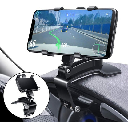 Dashboardklem met 360 graden draaibare bevestiging