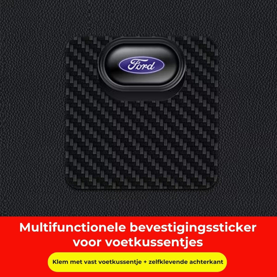 Multifunctionele bevestigingsgesp van koolstofvezel (4st)