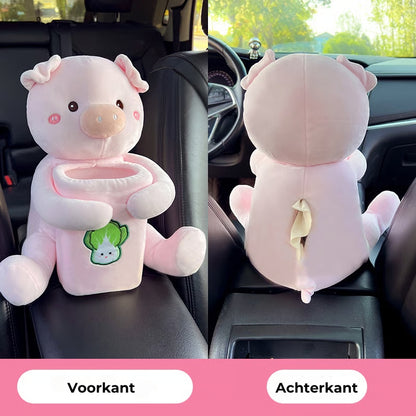 Pluche Auto Tissuehouder