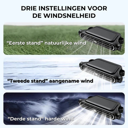 💨 Krachtige Autostoel Ventilator