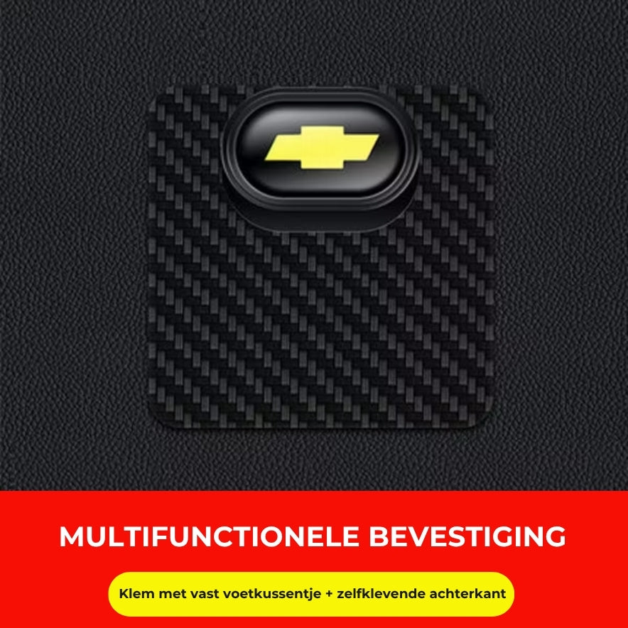 Multifunctionele bevestigingsgesp van koolstofvezel (4st)