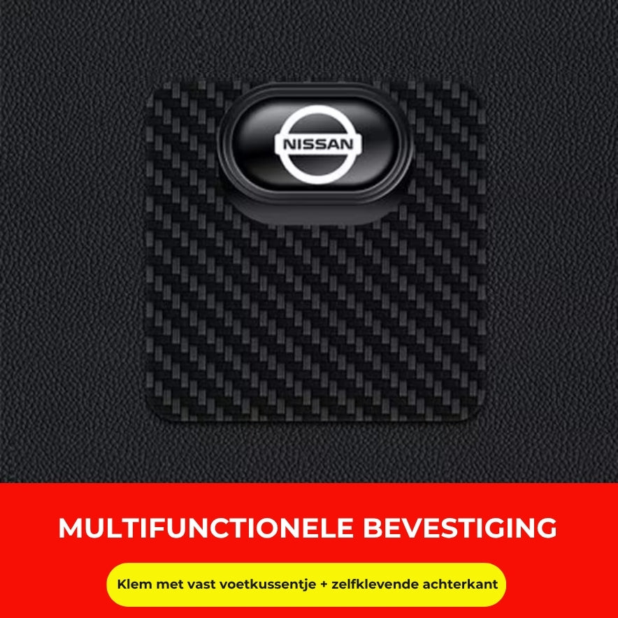 Multifunctionele bevestigingsgesp van koolstofvezel (4st)