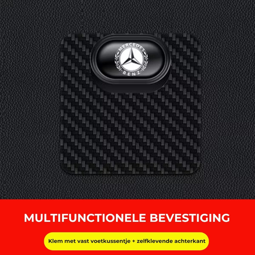 Multifunctionele bevestigingsgesp van koolstofvezel (4st)