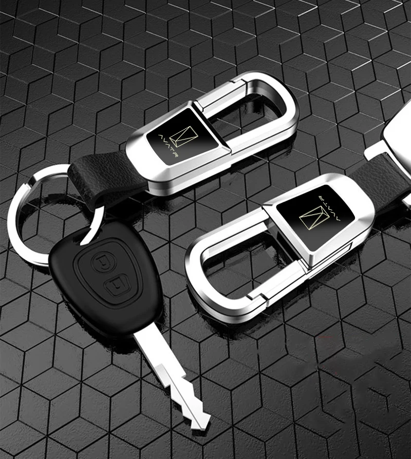🎉High-end Lederen Auto Sleutelhanger