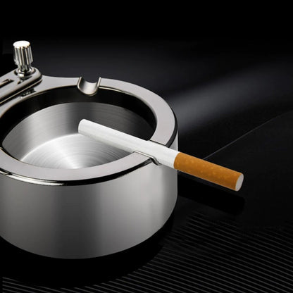 Ingebouwde Aansteker Asbak - Roestvrij staal & Aluminium