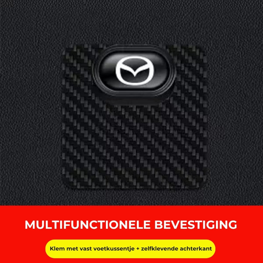 Multifunctionele bevestigingsgesp van koolstofvezel (4st)
