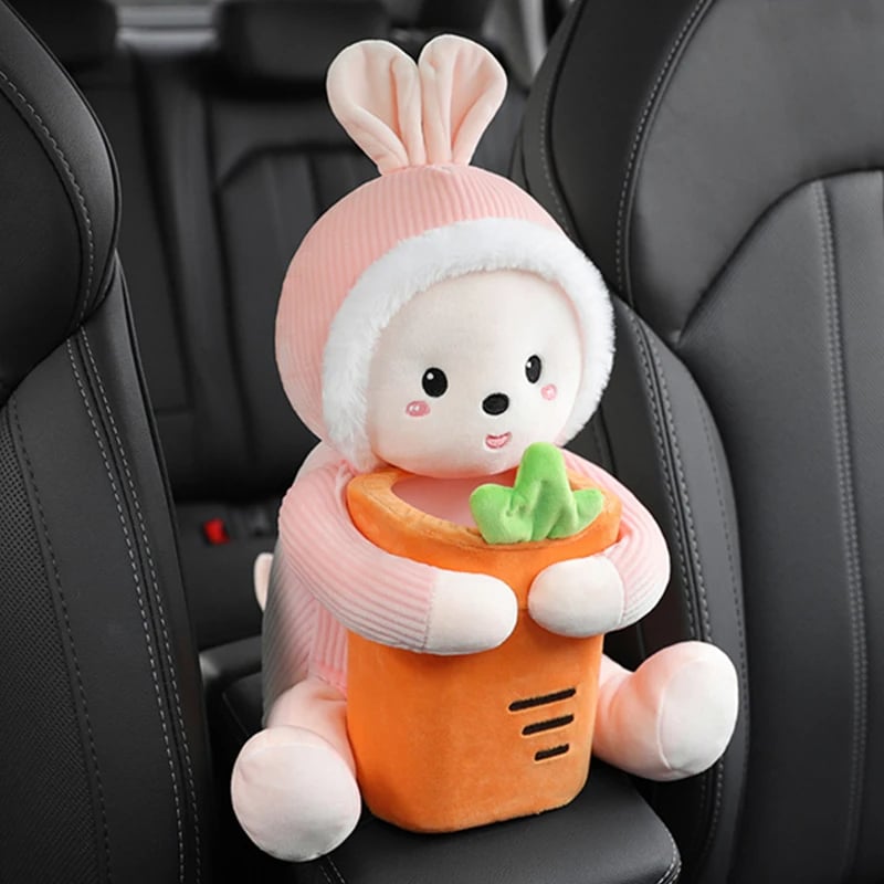Pluche Auto Tissuehouder