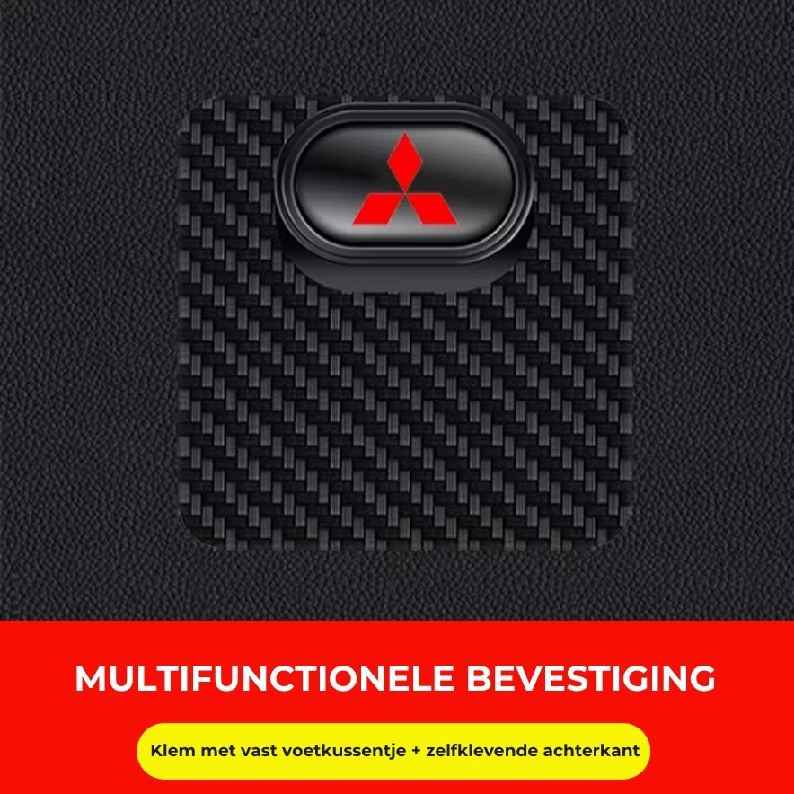 Multifunctionele bevestigingsgesp van koolstofvezel (4st)