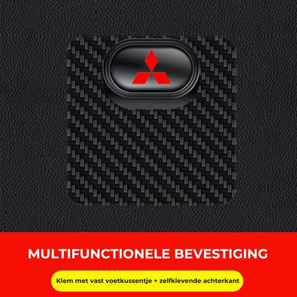 Multifunctionele bevestigingsgesp van koolstofvezel (4st)