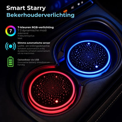 Auto LED-onderzetters