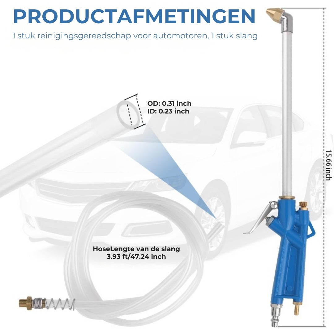 Hogedrukreinigingspistool voor Motoren