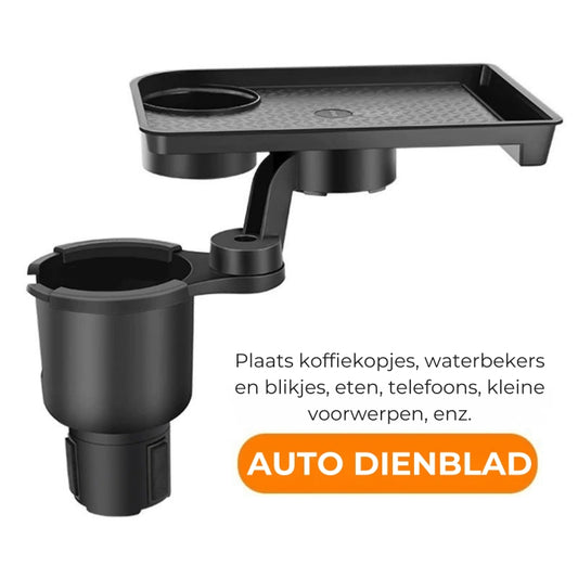 FlexiTray - 4-in-1 bekerhouder & snackbakje
