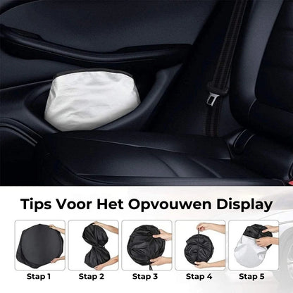 Opvouwbare Zonneklep met Logo