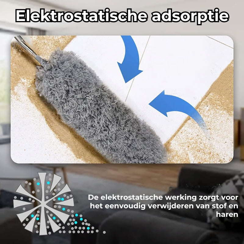 Uittrekbare Microvezel Stofreiniger