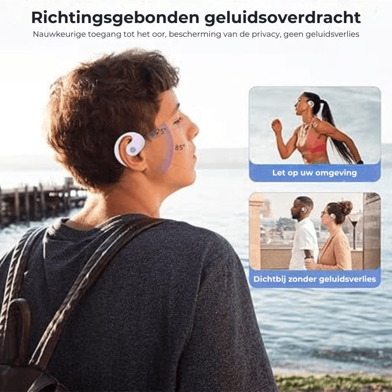 AI-vertaling Draadloze OWS Bluetooth 5.4-koptelefoon