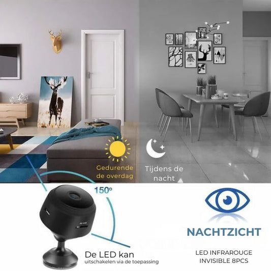 Magnetische Minicamera 1080p