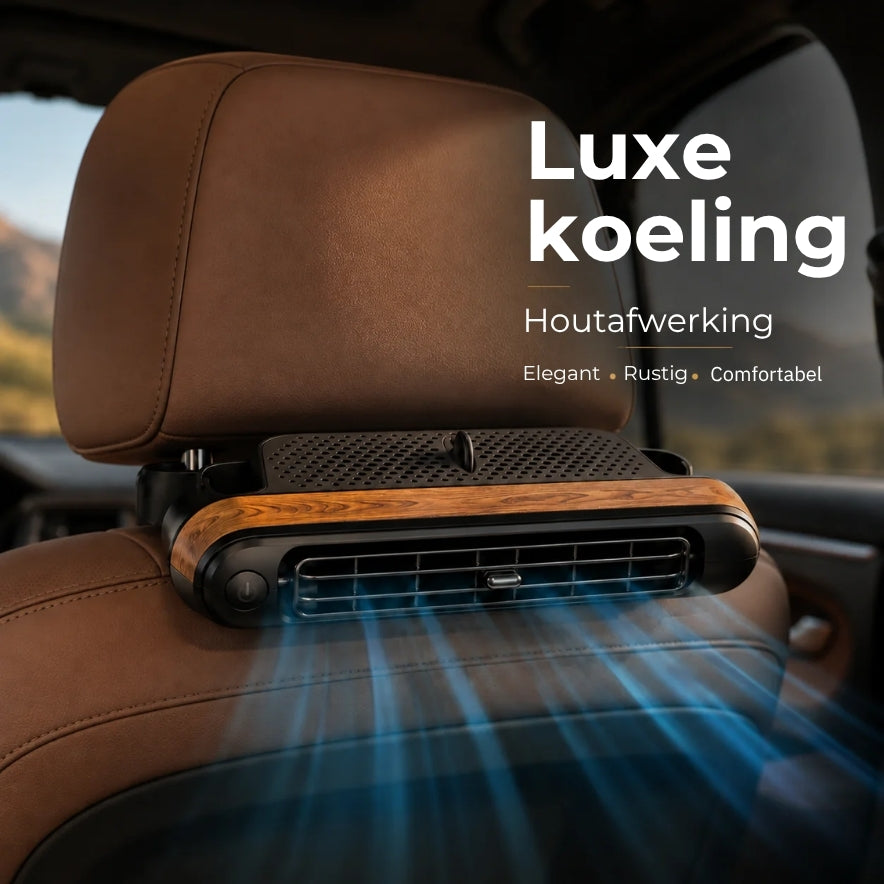 💨 Krachtige Autostoel Ventilator