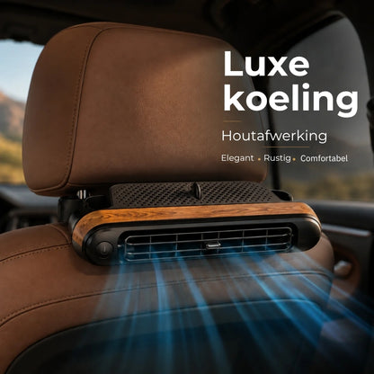 💨 Krachtige Autostoel Ventilator