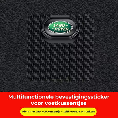 Multifunctionele bevestigingsgesp van koolstofvezel (4st)