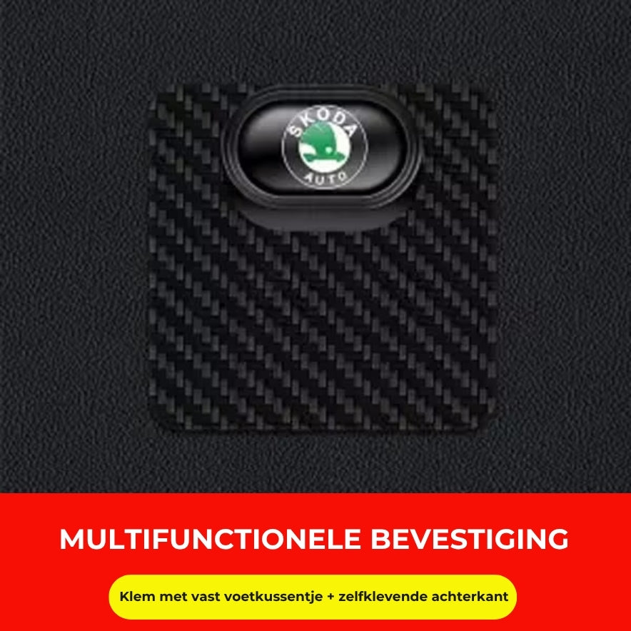 Multifunctionele bevestigingsgesp van koolstofvezel (4st)