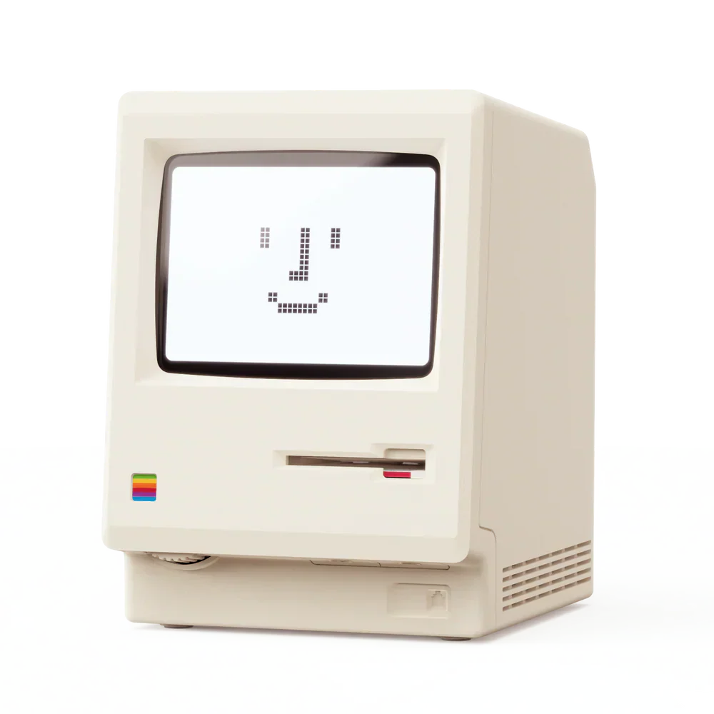 Maclock Retro Maclock Mini Mac Klok – GadgetReus