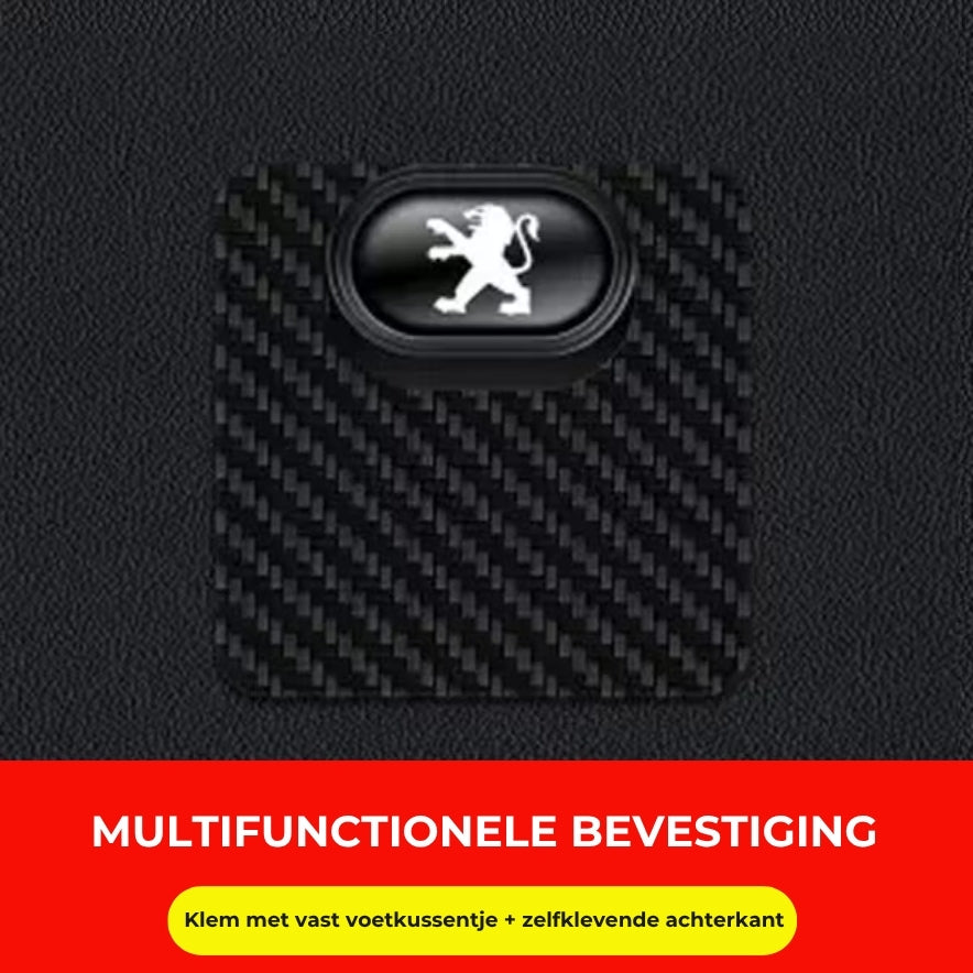 Multifunctionele bevestigingsgesp van koolstofvezel (4st)