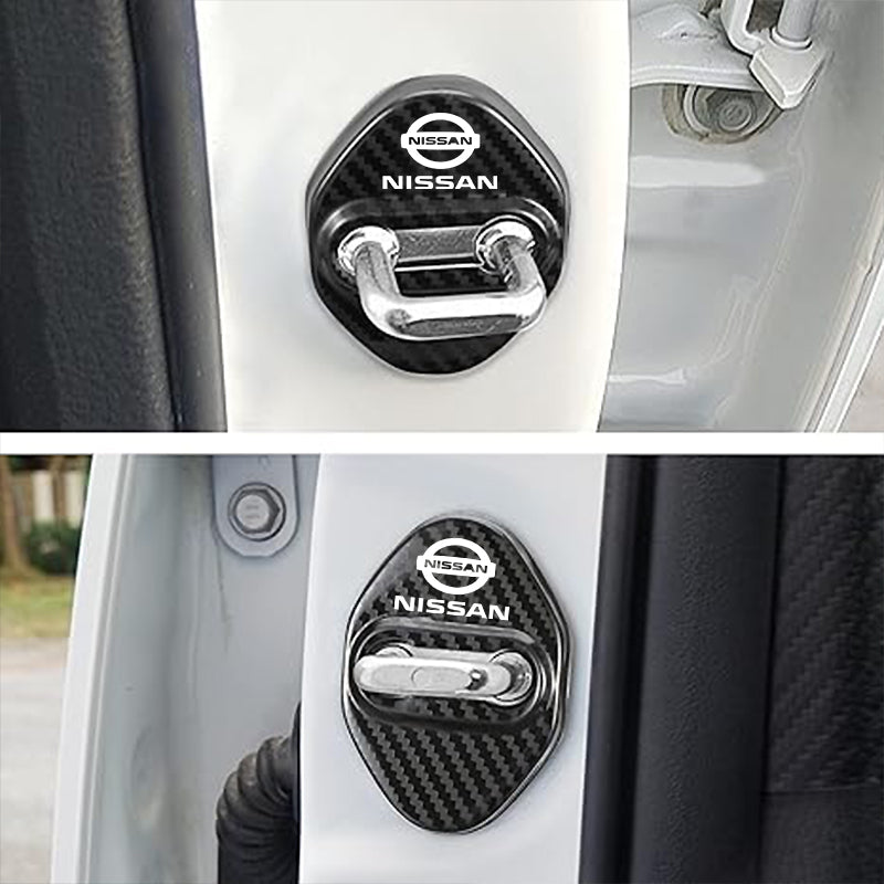 📣 Auto Deurgrendel Metalen Beschermcovers (4 stuks)