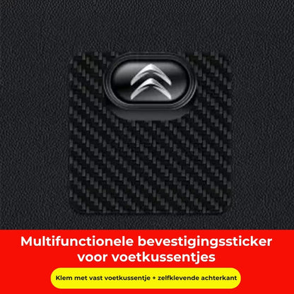 Multifunctionele bevestigingsgesp van koolstofvezel (4st)