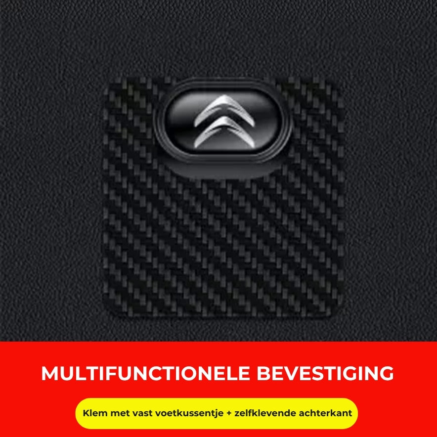 Multifunctionele bevestigingsgesp van koolstofvezel (4st)