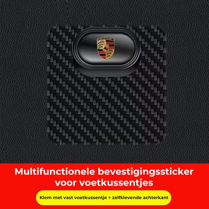 Multifunctionele bevestigingsgesp van koolstofvezel (4st)