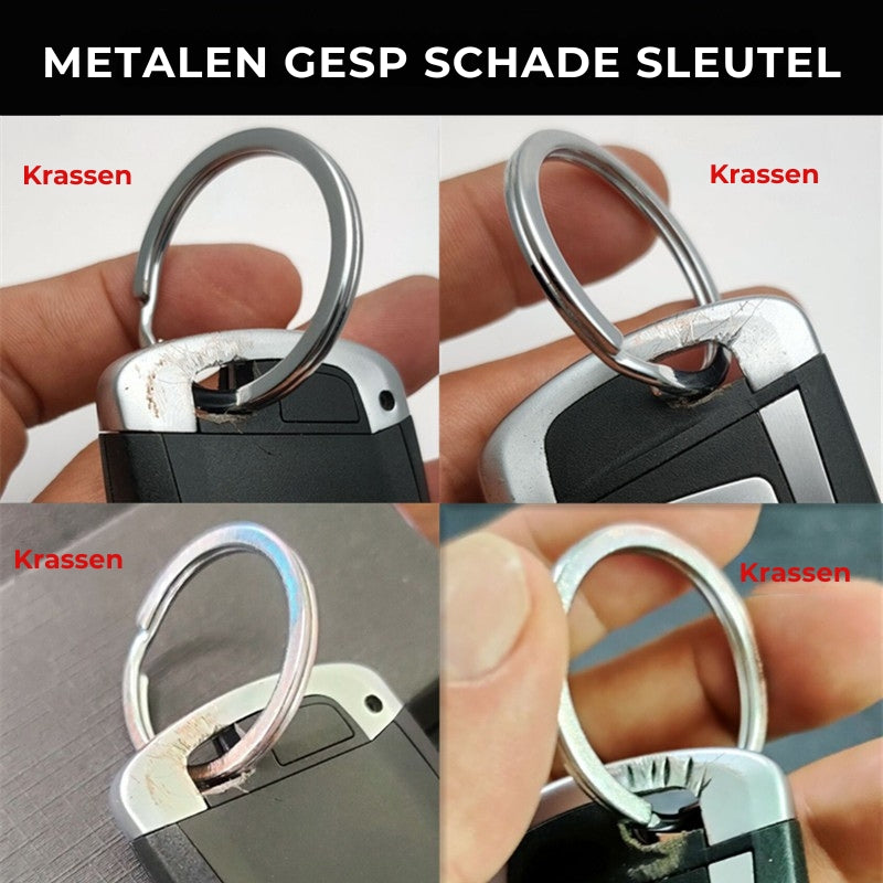 🎉High-end Lederen Auto Sleutelhanger