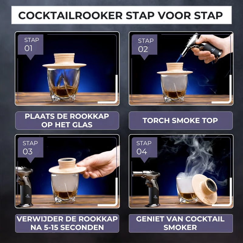 Rookmakende Cocktail Tool