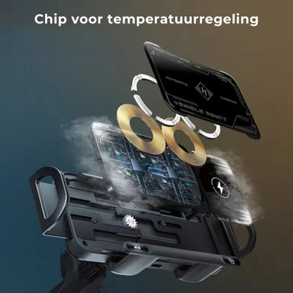 Zeer intelligente houder voor mobiele telefoon/tablet📱🚗