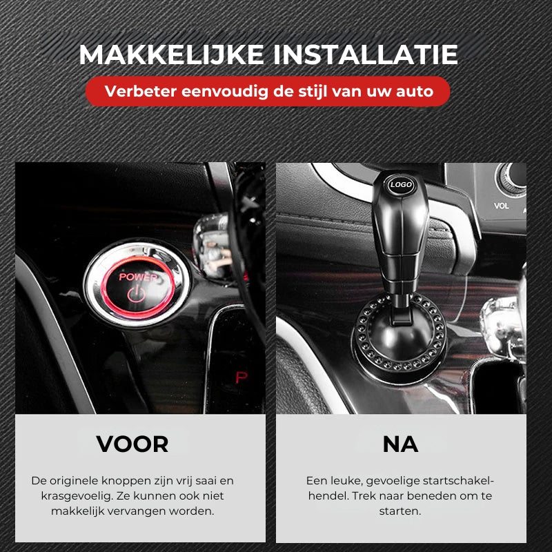 Pookhendel startknop adapter