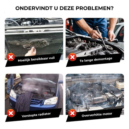 Efficiënt Autoreinigingsgereedschap - Radiatorreiniging