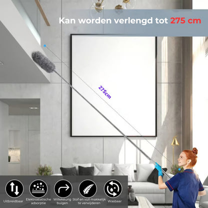 Uittrekbare Microvezel Stofreiniger