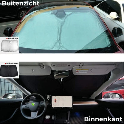 Opvouwbare Zonneklep met Logo