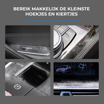 Microvezel Autoborstel – geschikt voor zowel natte als droge reiniging