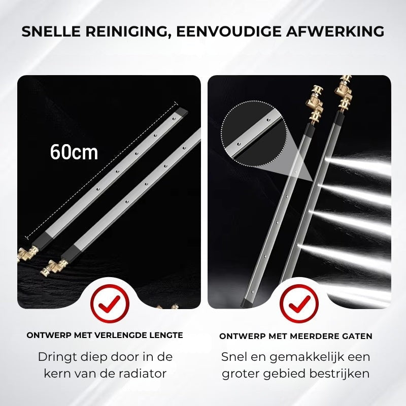 Efficiënt Autoreinigingsgereedschap - Radiatorreiniging