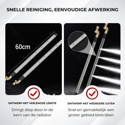 Efficiënt Autoreinigingsgereedschap - Radiatorreiniging