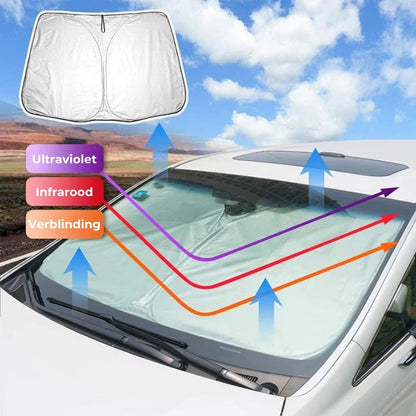 Opvouwbare Zonneklep met Logo