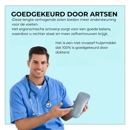 Lengte Verhogende Inlegzolen