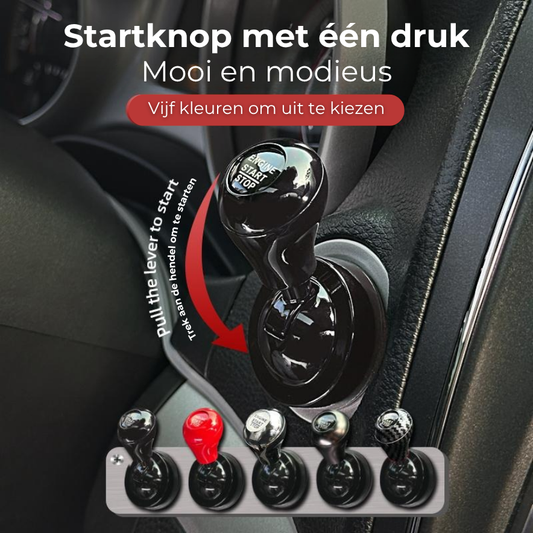Metalen Hendel Startknop - Functionele afdekking