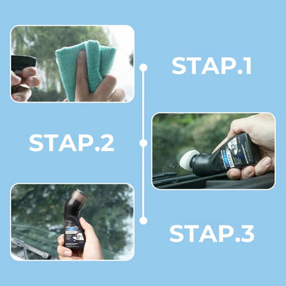 Micro-moleculaire glas Water- en condensafstotend coatingmiddel