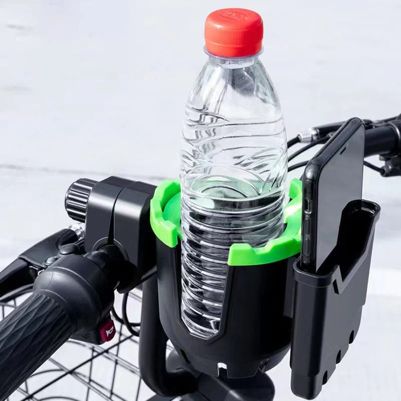 2-In-1 Beker- en Telefoonhouder voor Fiets