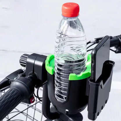 2-In-1 Beker- en Telefoonhouder voor Fiets