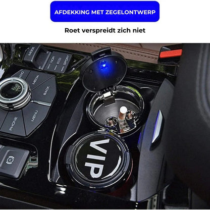 Vuurbestendige LED Auto-Asbak
