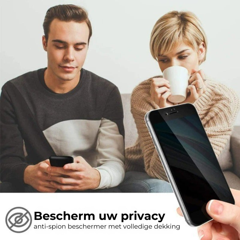 Dubbelzijdig iPhone Magnetisch Gehard Glas Volledig Beschermend Hoesje
