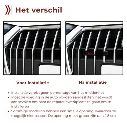 Auto Grille LED Icoon