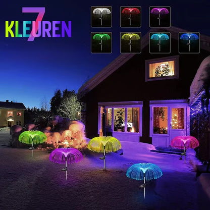 Zonne-Energie Kwallenlamp